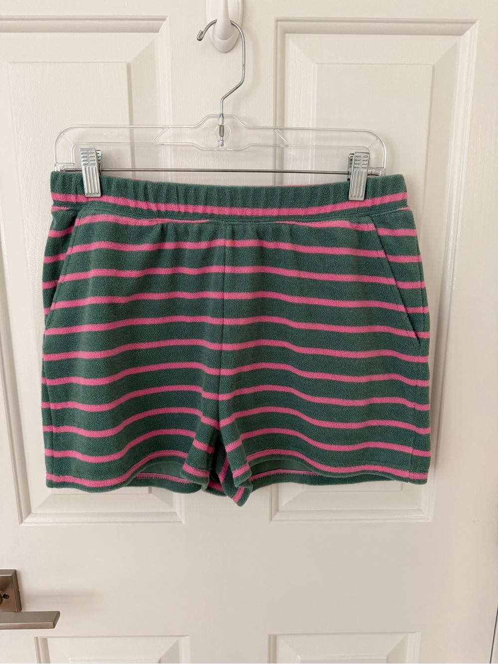 Beach Riot Rayah Short in Sage Bloom Stripe - Picture 2 of 6